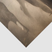 セピア・デコページの馬 薄葉紙 (詳細)