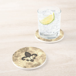 セピア・バターフルール |タンバタフライ（紋章の）フラ・ダ・リ コースター