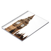 セピア ビッグベン タワー ノートブック (左側)