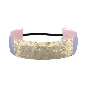 セピア&ラベンダー アスレチックヘッドバンド