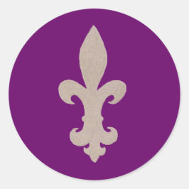 セピア(紋章の)フラ・ダ・リ ラウンドシール