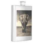 セピ威厳のあるアの野生の雄牛 フラスク (右)