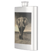 セピ威厳のあるアの野生の雄牛 フラスク (左)