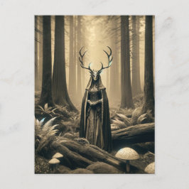 セピ異教のアの女性エレン ポストカード