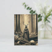 セピ異教のアの女性エレン ポストカード (スタンド正面)