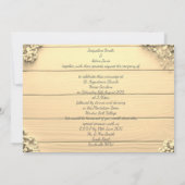 セピ素朴アベビーの呼吸招待2 招待状 (裏面)