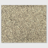 セピ素朴ア砂利岩の質感 ラッピングペーパー (フラット)