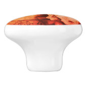 セピ静かアヴィンテージの回転木馬馬の煮込み セラミックノブ (側面)