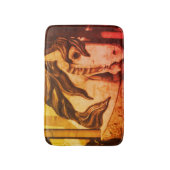 セピ静かアヴィンテージの回転木馬馬の煮込み バスマット (正面縦)