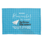 セファラスハロマーブルー飛行機のカウントを覚えている 枕カバー (正面)