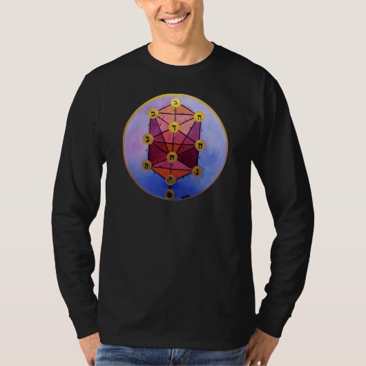 セフィロトの木 Tシャツ (正面)