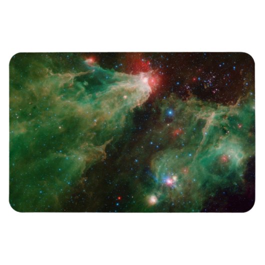 セフェウスBおよびCグリーンネブラ マグネット (横)