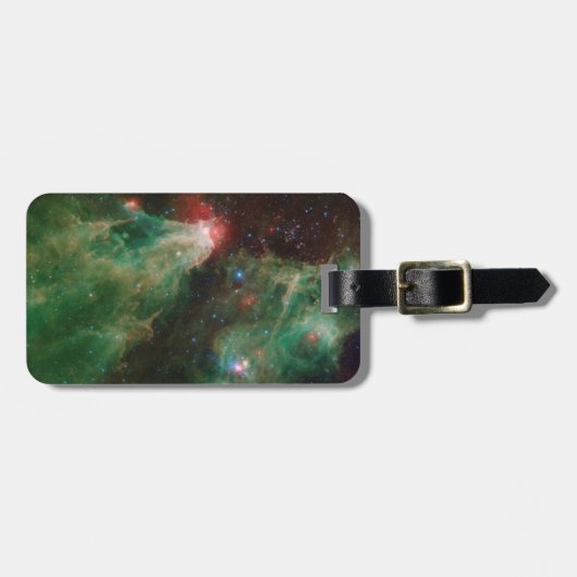 セフェウスBおよびCグリーンネブラ ラゲッジタグ (正面横)