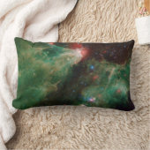 セフェウスBおよびCグリーンネブラ ランバークッション (ブランケット)