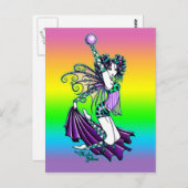 「セフェリア」かわいいセレスタル踊りおとぎ葉書 ポストカード (正面/裏面)