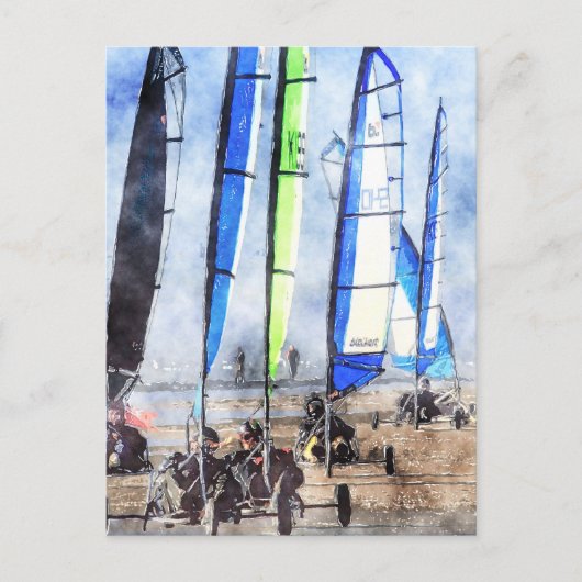 セフシダンブロッカートレーシングコンペティション ポストカード (正面)