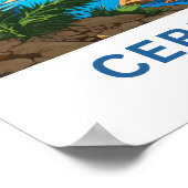 セブシティフィリピントラベルプリント ポスター (角)