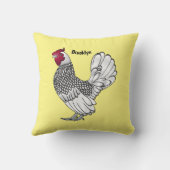 セブライトチキンカートゥーンイラストレーション クッション (裏面)