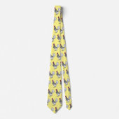 セブライトチキンカートゥーンイラストレーション ネクタイ (正面)