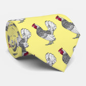 セブライトチキンカートゥーンイラストレーション ネクタイ (ロール)