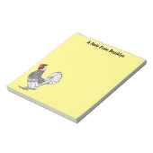 セブライトチキンカートゥーンイラストレーション ノートパッド (回転)