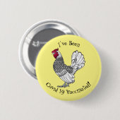 セブライトチキンカートゥーンイラストレーション 缶バッジ (正面&裏面)