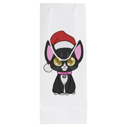 セブリナでギフトをスタイル ワインギフトバッグ (裏面)