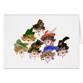 セブンお洒落レディーフレンズグリーティングカード (正面横)