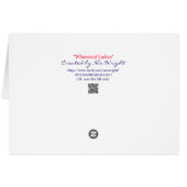 セブンお洒落レディーフレンズグリーティングカード (裏面横)