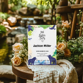 セブンとSoaring高7誕生日海軍とライム 招待状