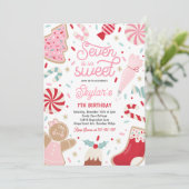 セブンはとても甘いクリスマスクッキー誕生日パーティーだ 招待状 (スタンド正面)