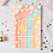 セブンはヴィーベレインボーデイジー7th誕生日パーティー 招待状