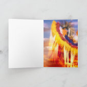 セブンウルフスピリッツ先住民アメリカンダンサーカード カード (内部)