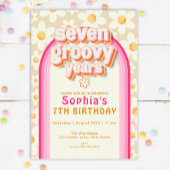 セブングルーヴィーデイジーレインボー誕生日インビタティ 招待状