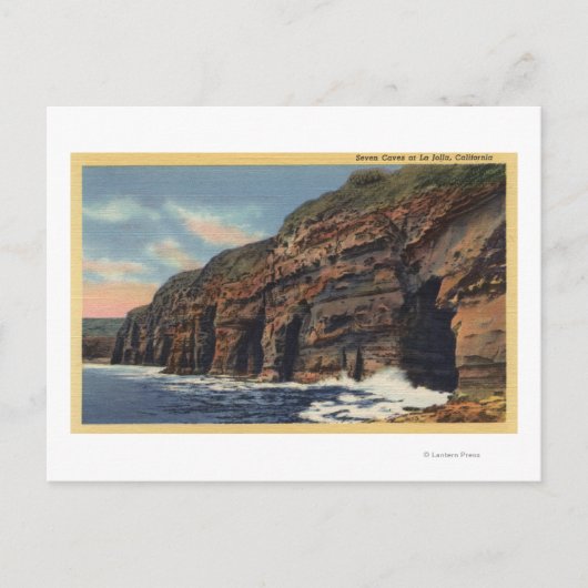 セブンケイブスの眺め ポストカード (正面)