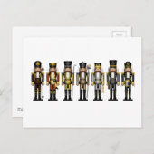 セブンゲイクマプライド旗くるみクラッカーの行 ポストカード (正面/裏面)