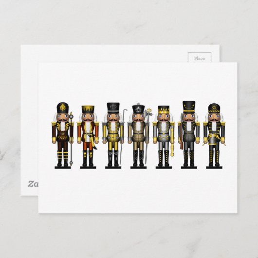 セブンゲイクマプライド旗くるみクラッカーの行 ポストカード (正面/裏面)