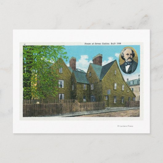 セブンゲーブルハウスの外観# 2 ポストカード (正面)