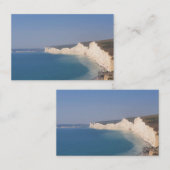 セブンシスターズチョーククリフビーチヘッド 名刺 (正面/裏面)