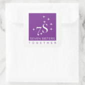 セブンシスターズ一緒にステッカーシート – 6シール スクエアシール (バッグ)
