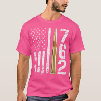 セブンシックスツーガンアンモ弾7 62MmキャリバーAk47 Tシャツ
