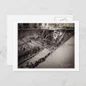 セブンスアベニュー通りコラップスニューヨークシティ1915 ポストカード (正面/裏面)