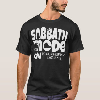 セブンスデー・アドベンチスト教会のハイカーのための安息日モード Tシャツ