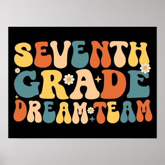 セブンスドリームチーム新学期 ポスター (正面)