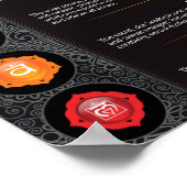 セブンチャクラポスター ポスター (角)