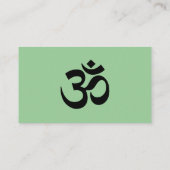 セブンチャクラヨガデザイン名刺 名刺 (裏面)