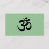 セブンチャクラヨガデザイン名刺 名刺 (裏面)