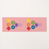 セブンチャクラヨガマット ヨガマット (裏面(横))