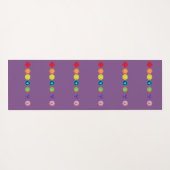 セブンチャクラヨガマット ヨガマット (裏面(横))