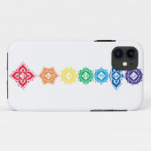 セブンチャクラ7電話 Case-Mate iPhoneケース (裏面(横))